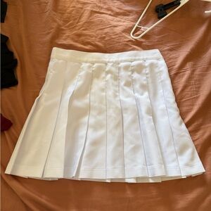 Los Angeles Apparel White Skater Skirt